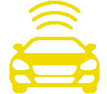 Icon Automotive Connected Car Icon Automotive Connected Car